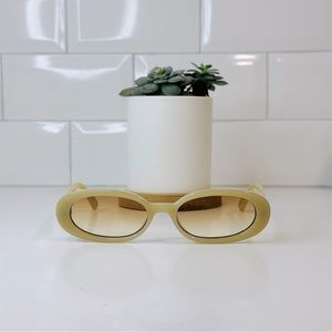 Le Specs Outta Love Sunglasses in taupe